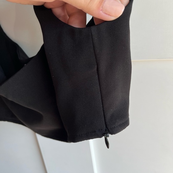 PRINCESS POLLY black square neck crop top - Picture 4 of 5